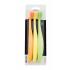 Promis Toothbrush Soft Szczoteczka do zębów 3 szt Odcień Orange, Yellow, Green