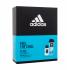 Adidas Ice Dive Zestaw EDT 50 ml + żel pod prysznic 250 ml Uszkodzone pudełko