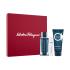 Ferragamo Ferragamo Intense Leather Zestaw EDP 100 ml + żel pod prysznic 100 ml + EDP 10 ml