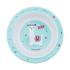 Canpol babies Exotic Animals Melamine Bowl With Suction Ring Turquoise Naczynia dla dzieci 270 ml