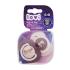 LOVI Night & Day Dynamic Soother Girl 6-18m Smoczek dla dzieci 2 szt