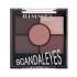 Rimmel London Scandaleyes 5 Pan Eyeshadow Palette Cienie do powiek dla kobiet 3,8 g Odcień 003 Rose Quartz