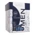 Nivea Men Deep Collection Zestaw krem do twarzy, ciała i rąk Men Creme 75 ml + woda po goleniu Men Deep Comfort 100 ml + antyperspirant Men Deep Darkwood 50 ml + żel pod prysznic Men Deep Clean 250 ml