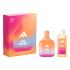 Adidas Vibes Get Comfy Zestaw woda perfumowana 100 ml + żel pod prysznic 100 ml