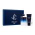 Jimmy Choo Man Blue Zestaw woda toaletowa 100 ml + woda toaletowa 7,5 ml + żel pod prysznic 100 ml