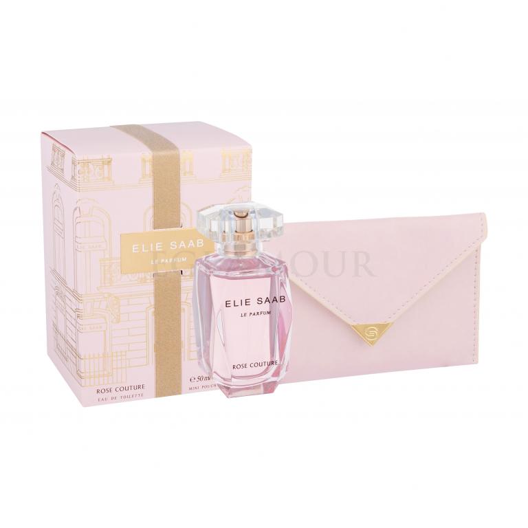 Elie Saab Le Parfum Rose Couture Zestaw Edt 50 ml + Torebka