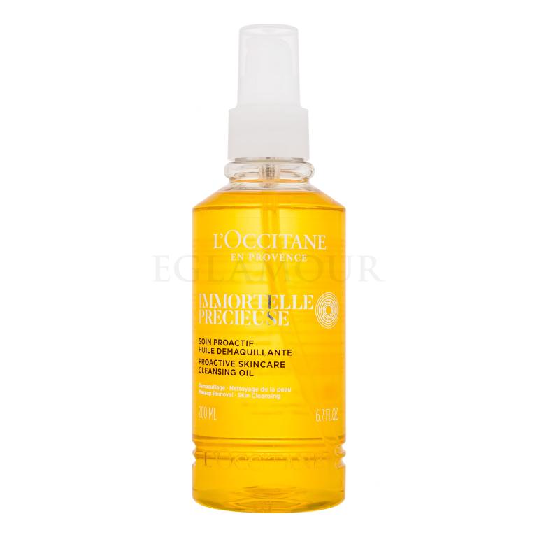 L&#039;Occitane Immortelle Cleansing Oil Olejek oczyszczający dla kobiet 200 ml