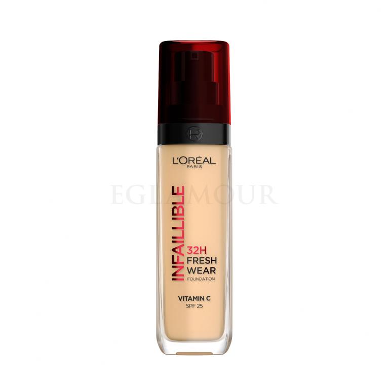 L&#039;Oréal Paris Infaillible 32H Fresh Wear SPF25 Podkład dla kobiet 30 ml Odcień 125