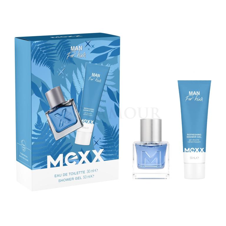 Mexx Man Zestaw Edt 30ml + 50ml Żel pod prysznic