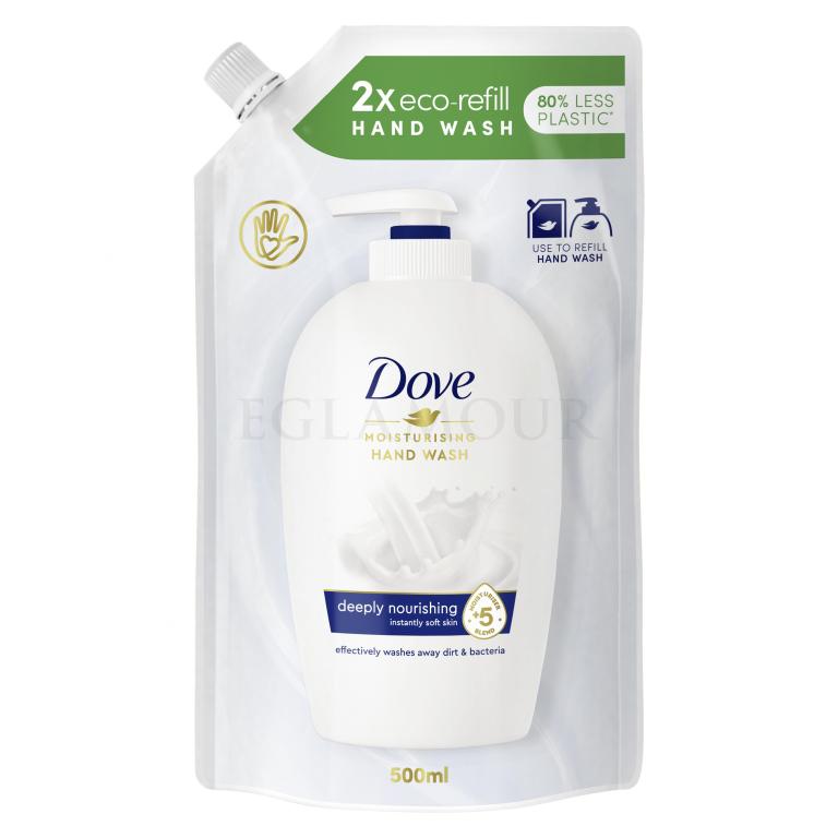 Dove Deeply Nourishing Original Hand Wash Mydło w płynie dla kobiet Napełnienie 500 ml