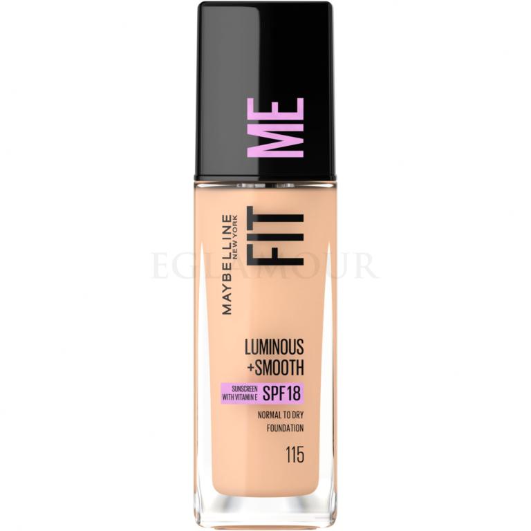 Maybelline Fit Me! SPF18 Podkład dla kobiet 30 ml Odcień 115 Ivory