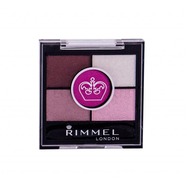 Rimmel London Glam Eyes HD Cienie do powiek dla kobiet 3,8 g Odcień 024 Pinkadilly Circus