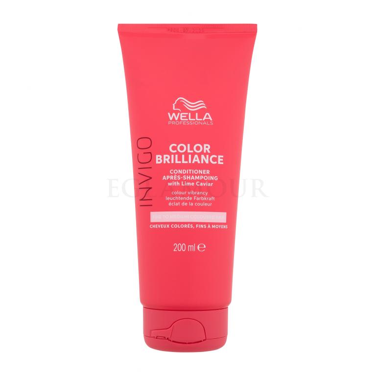 Wella Professionals Invigo Color Brilliance Fine to Medium Hair Odżywka dla kobiet 200 ml