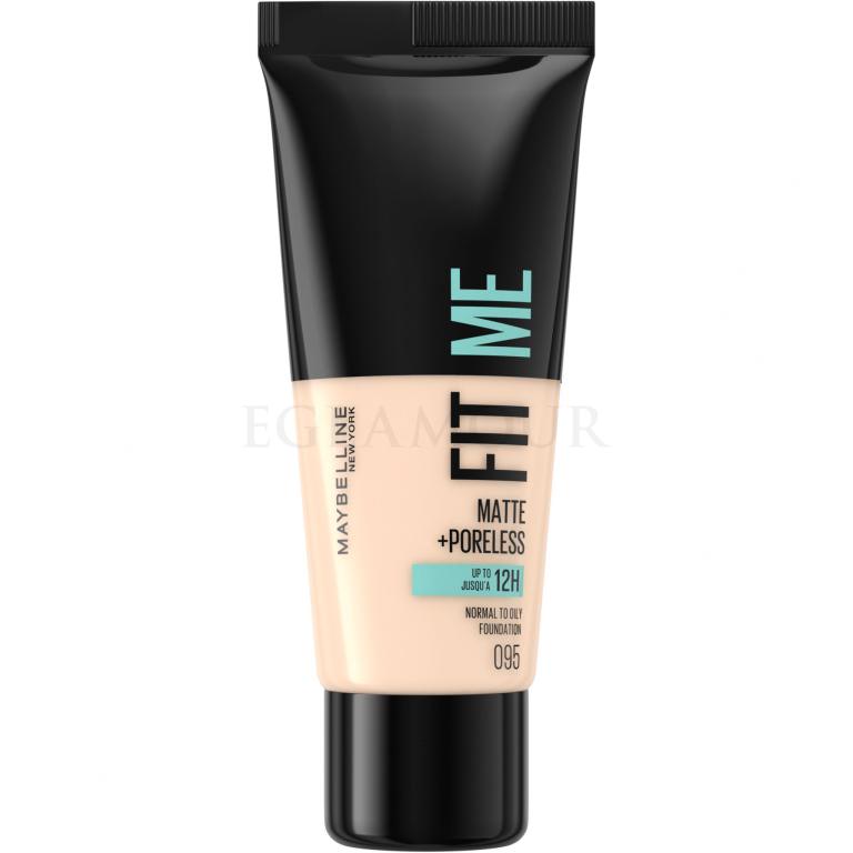 Maybelline Fit Me! Matte + Poreless Podkład dla kobiet 30 ml Odcień 95 Fair Porcelain