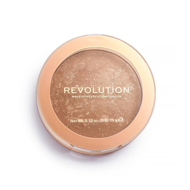 Makeup Revolution London Re-loaded Bronzer dla kobiet 15 g Odcień Long Weekend