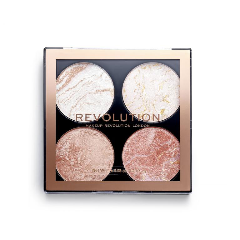 Makeup Revolution London Cheek Kit Rozświetlacz dla kobiet 8,8 g Odcień Take A Breather