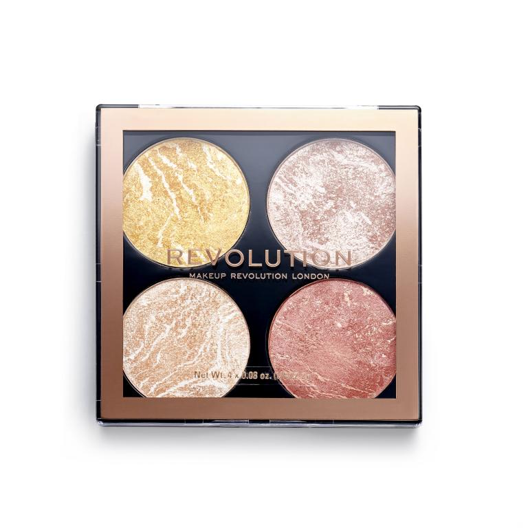 Makeup Revolution London Cheek Kit Rozświetlacz dla kobiet 8,8 g Odcień Make It Count