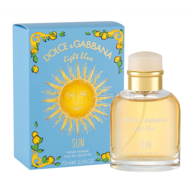 Dolce&amp;Gabbana Light Blue Sun Pour Homme Woda toaletowa dla mężczyzn 75 ml