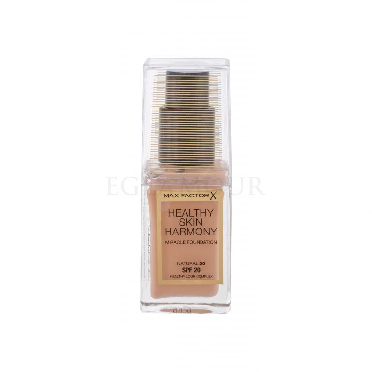 Max Factor Healthy Skin Harmony SPF20 Podkład dla kobiet 30 ml Odcień 50 Natural