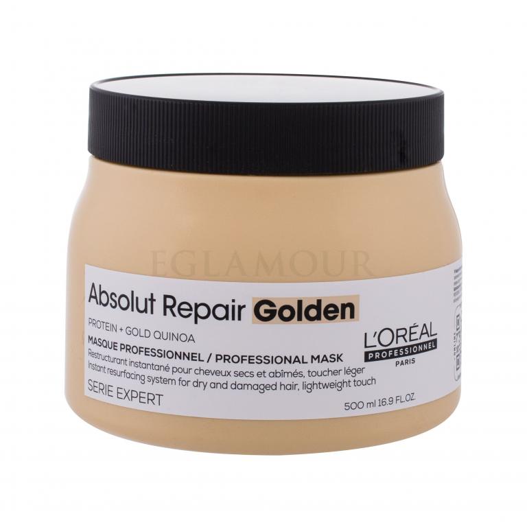 L&#039;Oréal Professionnel Absolut Repair Golden Professional Mask Maska do włosów dla kobiet 500 ml