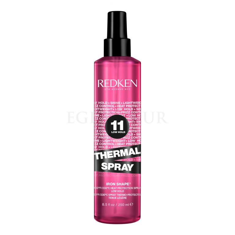 Redken Iron Shape Thermal Spray Stylizacja włosów na gorąco dla kobiet 250 ml