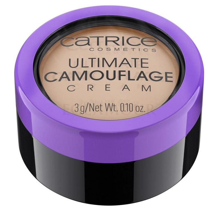 Catrice Ultimate Camouflage Cream Korektor dla kobiet 3 g Odcień 020 Light Beige