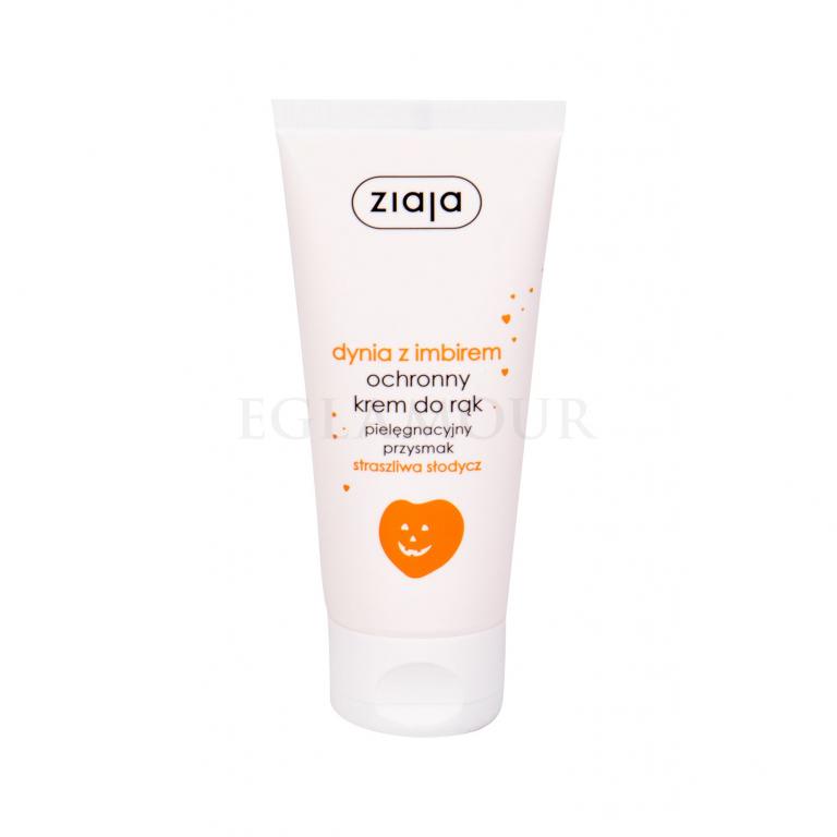 Ziaja Pumpkin With Ginger Protective Krem do rąk dla kobiet 50 ml