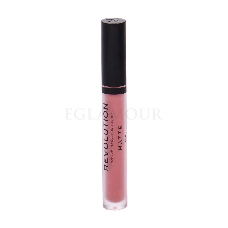 Makeup Revolution London Matte Pomadka dla kobiet 3 ml Odcień 112 Ballerina