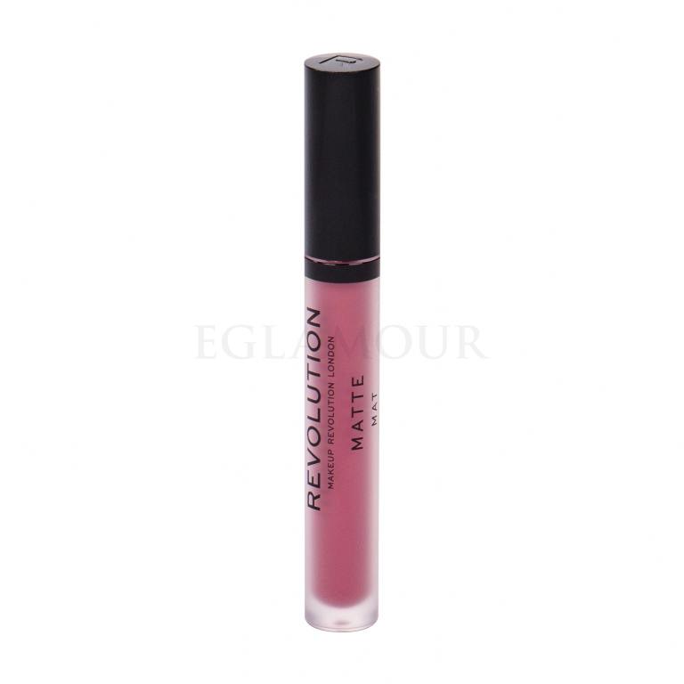 Makeup Revolution London Matte Pomadka dla kobiet 3 ml Odcień 116 Dollhouse