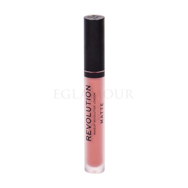 Makeup Revolution London Matte Pomadka dla kobiet 3 ml Odcień 106 Glorified