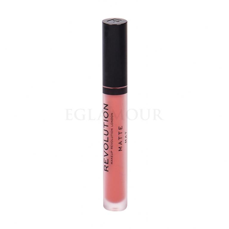 Makeup Revolution London Matte Pomadka dla kobiet 3 ml Odcień 107 RBF