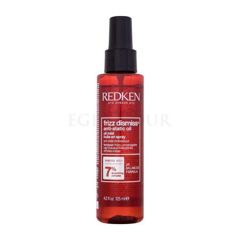 Redken Frizz Dismiss Anti-Static Oil Mist Pielęgnacja bez spłukiwania dla kobiet 125 ml