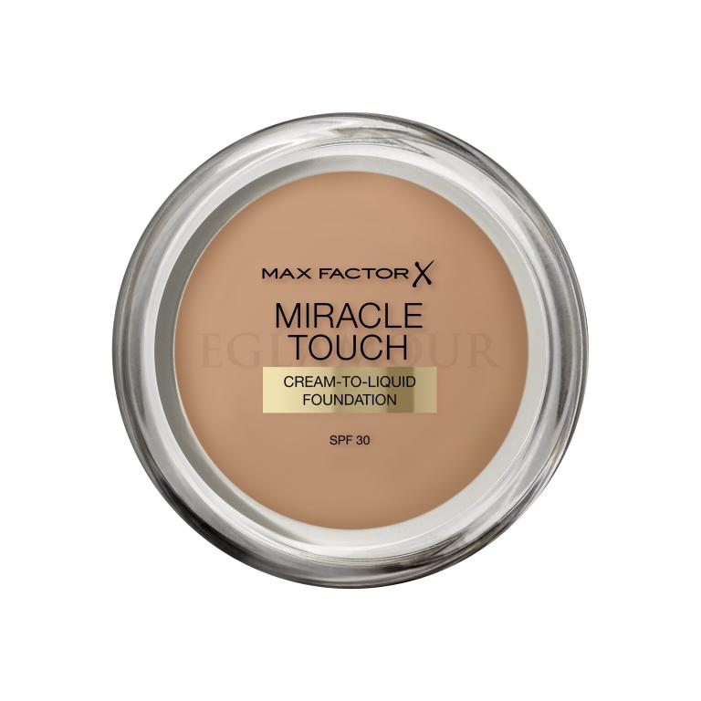 Max Factor Miracle Touch Cream-To-Liquid SPF30 Podkład dla kobiet 11,5 g Odcień 083 Golden Tan