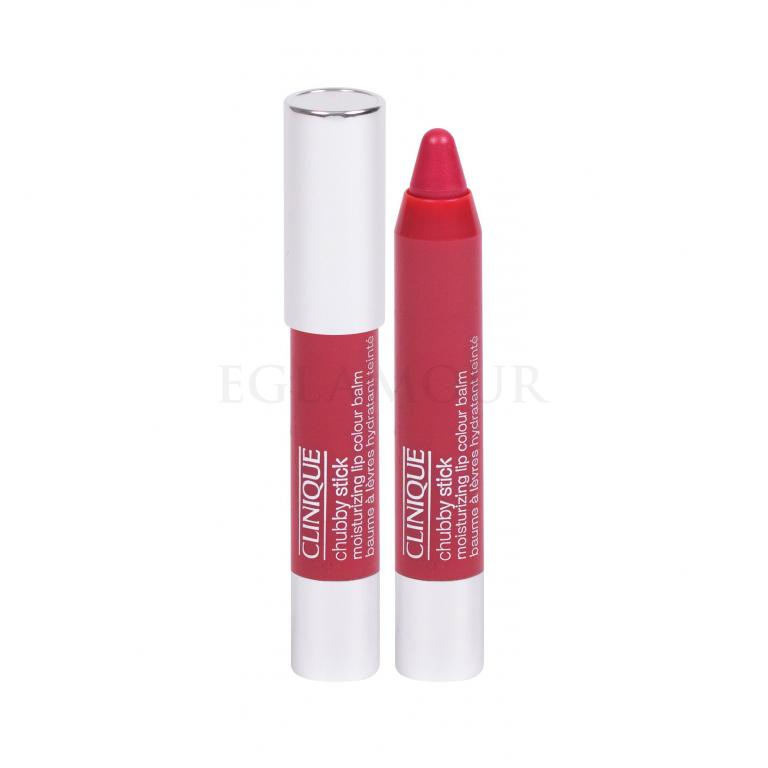 Clinique Chubby Stick Pomadka dla kobiet 3 g Odcień 05 Chunky Cherry tester