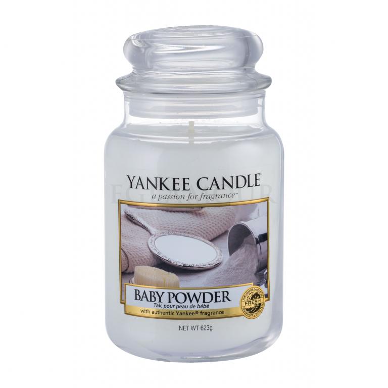 Yankee Candle Baby Powder Świeczka zapachowa 623 g