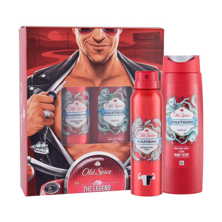 Old Spice Wolfthorn Zestaw Dezodorant 150 ml + Żel pod prysznic 250 ml