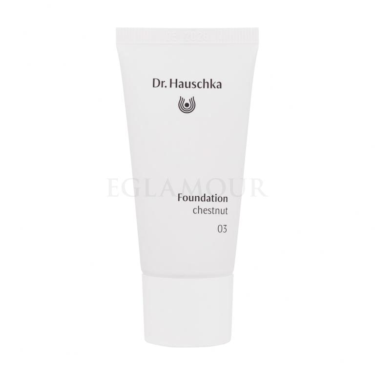 Dr. Hauschka Foundation Podkład dla kobiet 30 ml Odcień 03 Chestnut