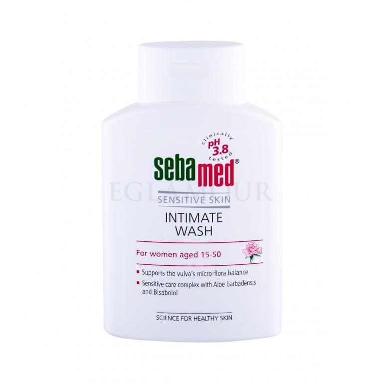 SebaMed Sensitive Skin Intimate Wash Age 15-50 Kosmetyki do higieny intymnej dla kobiet 200 ml