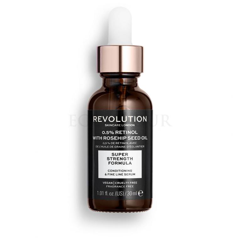 Revolution Skincare Skincare 0,5% Retinol with Rosehip Seed Oil Serum do twarzy dla kobiet 30 ml