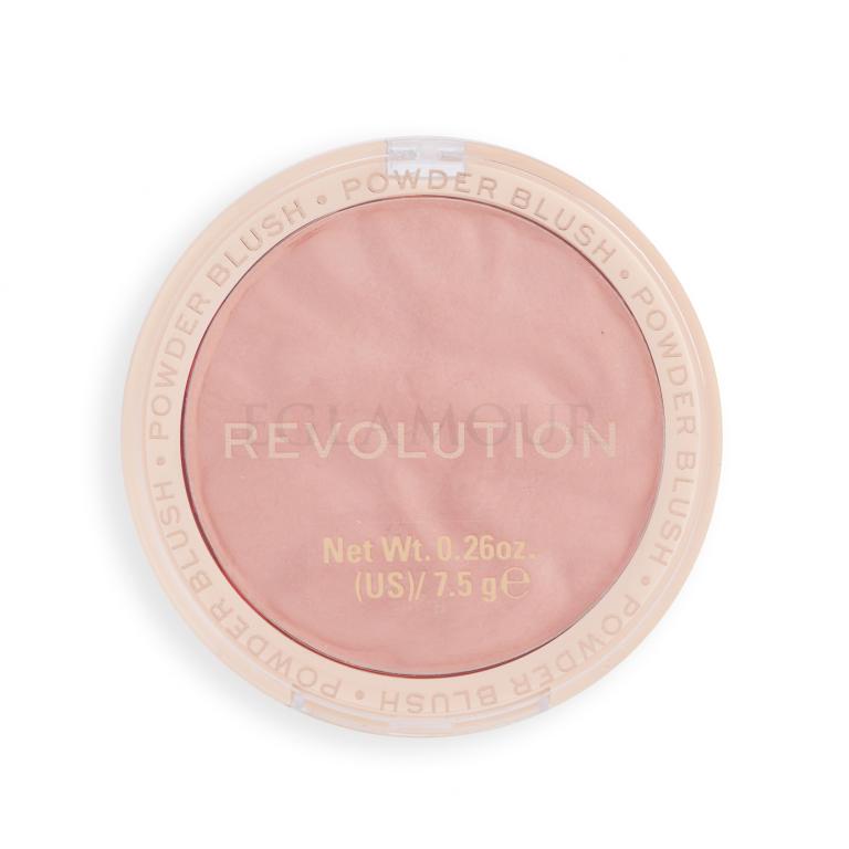 Makeup Revolution London Re-loaded Róż dla kobiet 7,5 g Odcień Peaches &amp; Cream