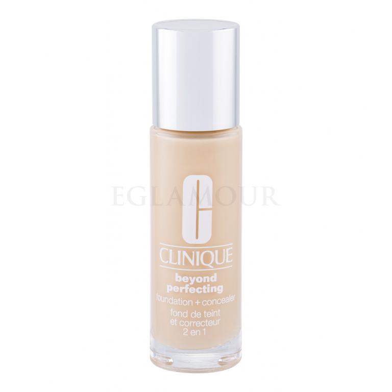 Clinique Beyond Perfecting Foundation + Concealer Podkład dla kobiet 30 ml Odcień CN 08 Linen