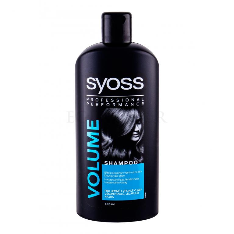 Syoss Volume Shampoo Szampon do włosów dla kobiet 500 ml