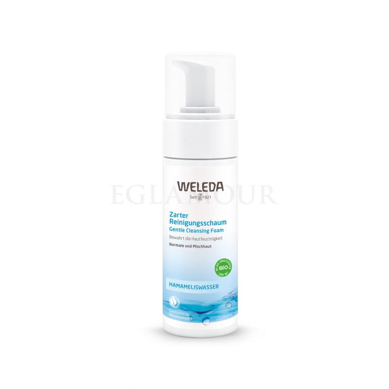 Weleda Gentle Cleansing Foam Pianka oczyszczająca dla kobiet 150 ml