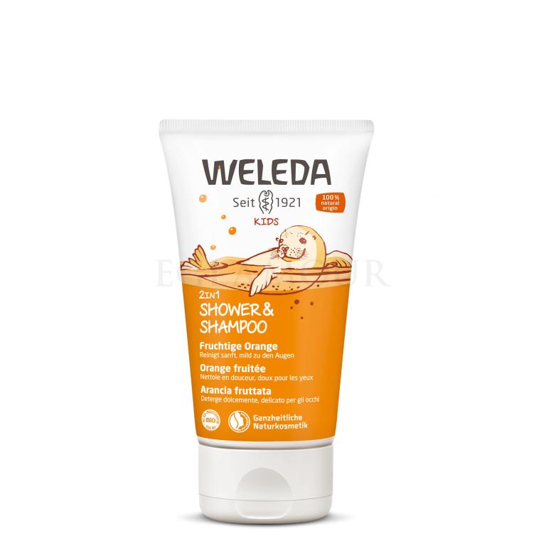 Weleda Kids Happy Orange 2in1 Krem pod prysznic dla dzieci 150 ml