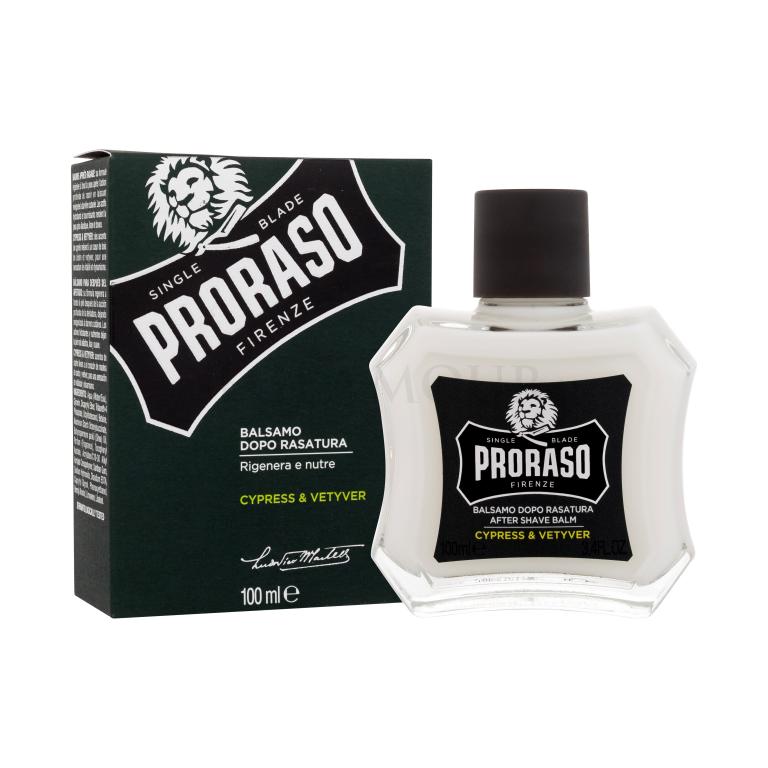 PRORASO Cypress &amp; Vetyver After Shave Balm Balsam po goleniu dla mężczyzn 100 ml