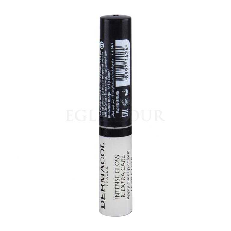 Dermacol 16H Lip Gloss Błyszczyk do ust dla kobiet 3,6 ml Odcień 01