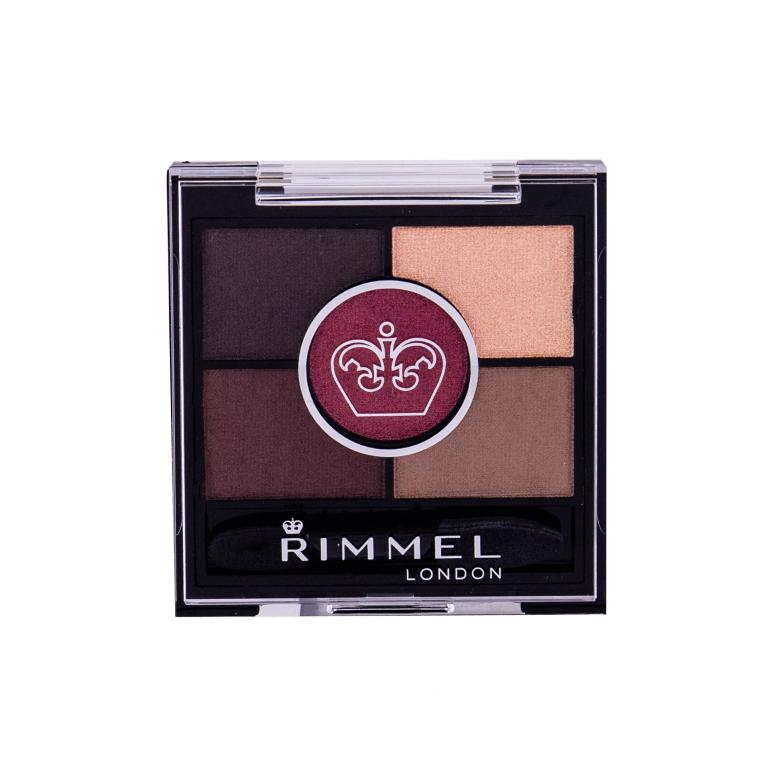 Rimmel London Glam Eyes HD Cienie do powiek dla kobiet 3,8 g Odcień 022 Brixton Brown