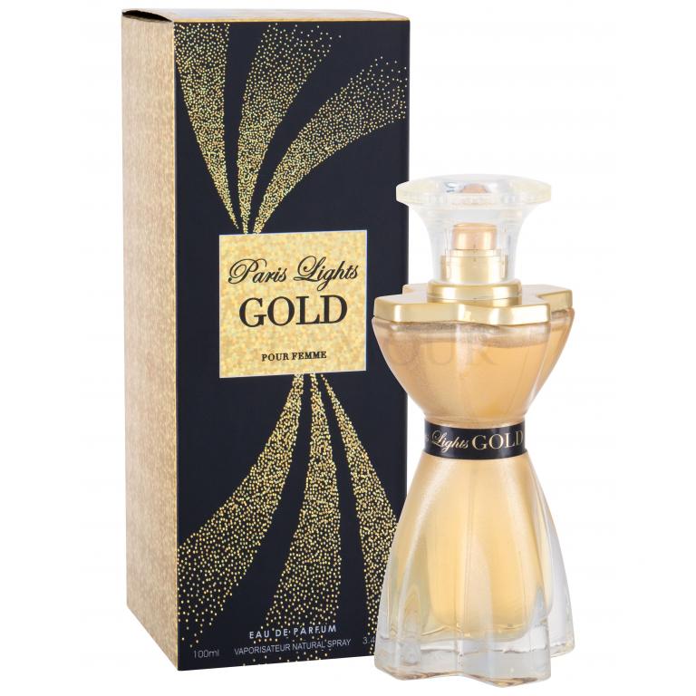 Mirage Brands Paris Lights Gold Woda perfumowana dla kobiet 100 ml