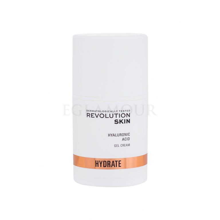 Revolution Skincare Hydrate Hyaluronic Acid Gel Cream Krem do twarzy na dzień dla kobiet 50 ml