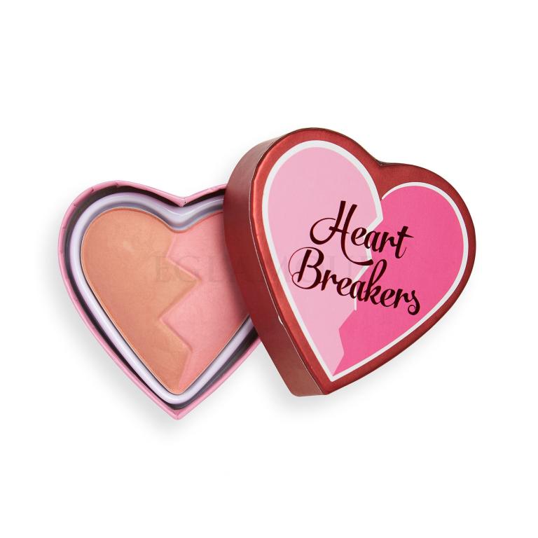 I Heart Revolution Heartbreakers Matte Blush Róż dla kobiet 10 g Odcień Creative